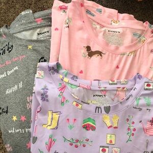 3 Sleepshirts—JoySpun—Like New Condition—Size 2-3X—$9